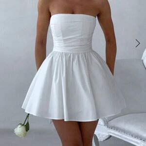 KATRINA MINI DRESS - IVORY